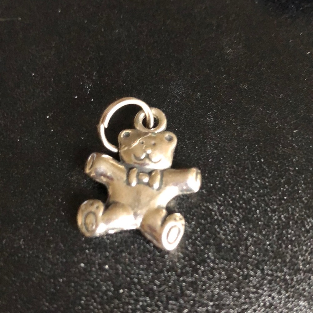 Silver Bear Charm, 2.5cm, NWOT
